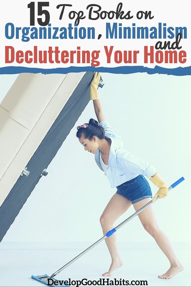 Best organization books - includes decluttering and minimalism
