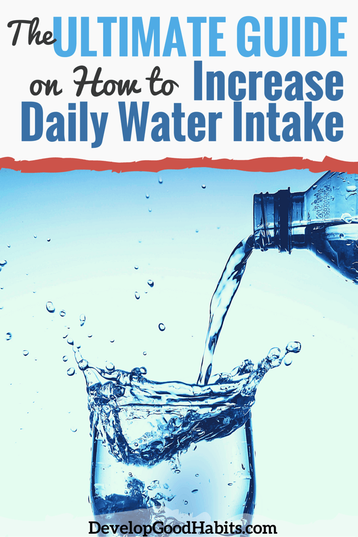 the ultimate guide on how to increase daily water intake