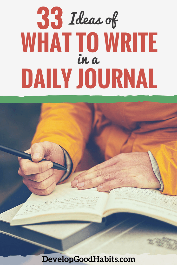 If you have the goal to write in a daily journal, then try using journaling prompts to give your writing focus. It is a concept that has greatly improved my journal. A few simple journaling ideas can go a long way