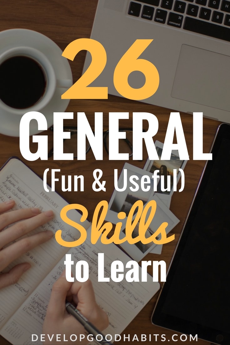Check out this new skills to learn list and find out which great skills to learn. #learn #learning #education #purpose #productivity #success #personalgrowth #selfimprovement #personaldevelopment