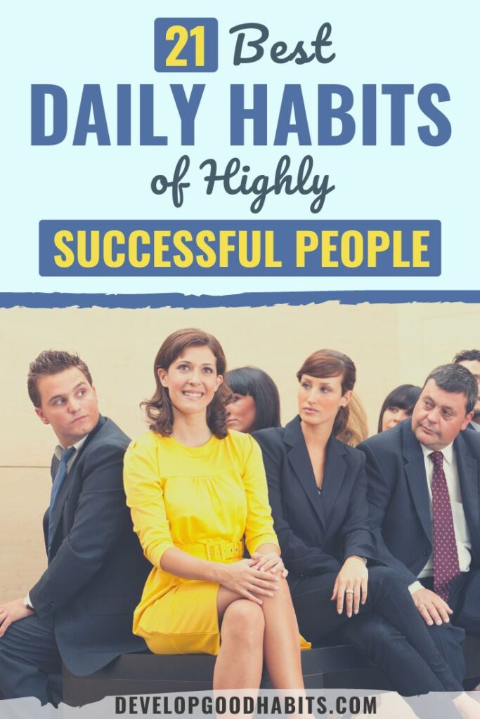 daily success habit | daily routine for success | habits of successful people