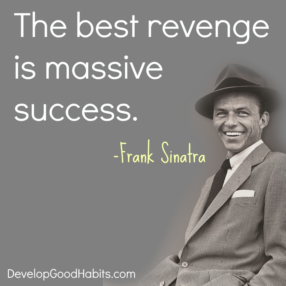 Frank Sinatra Massive success quote