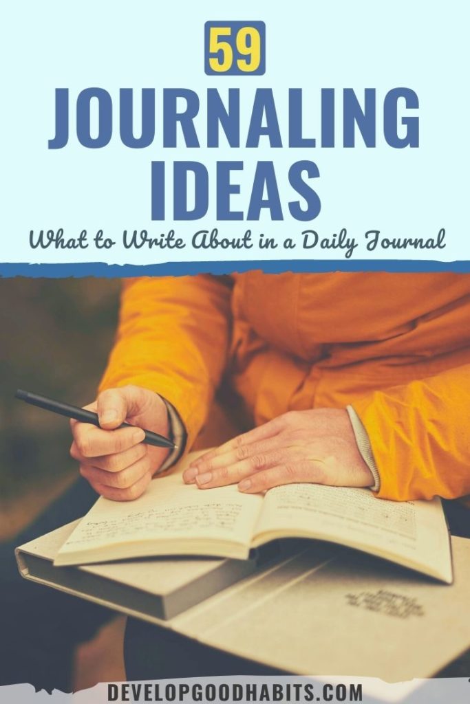 what to write in a journal diary image