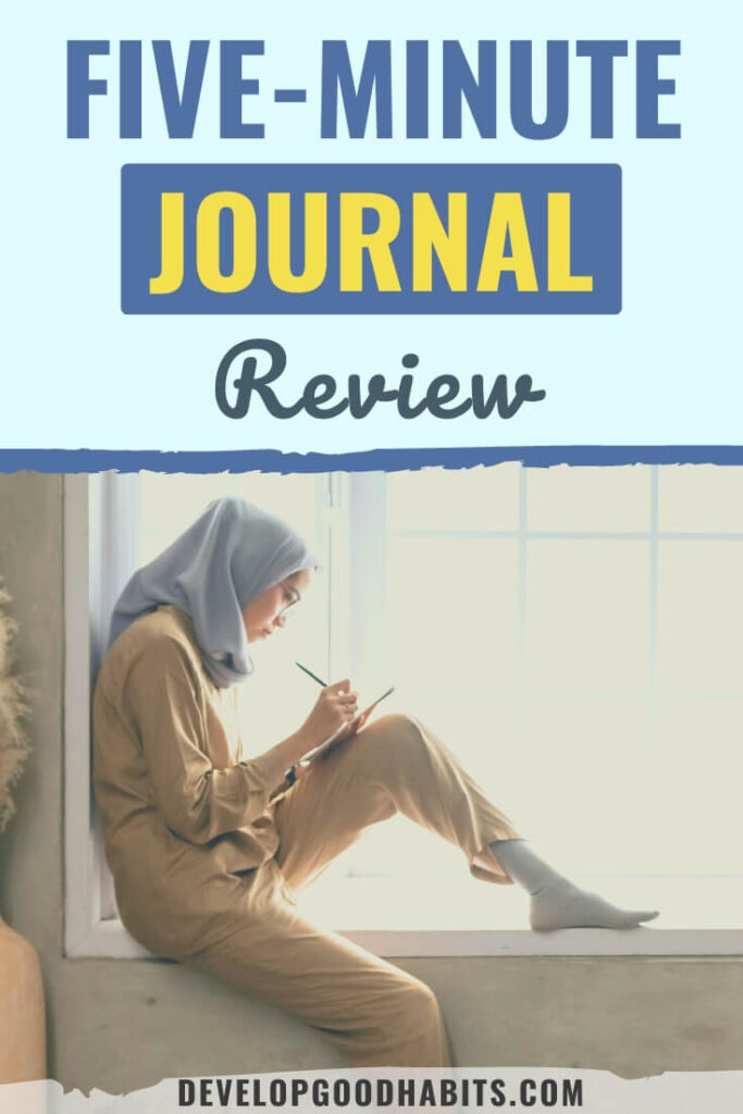 Is a mindfulness journal for you? For me, the five-minute journal has made a material difference in the way I think about my day, and how I reflect on my intentions at the end of the day.