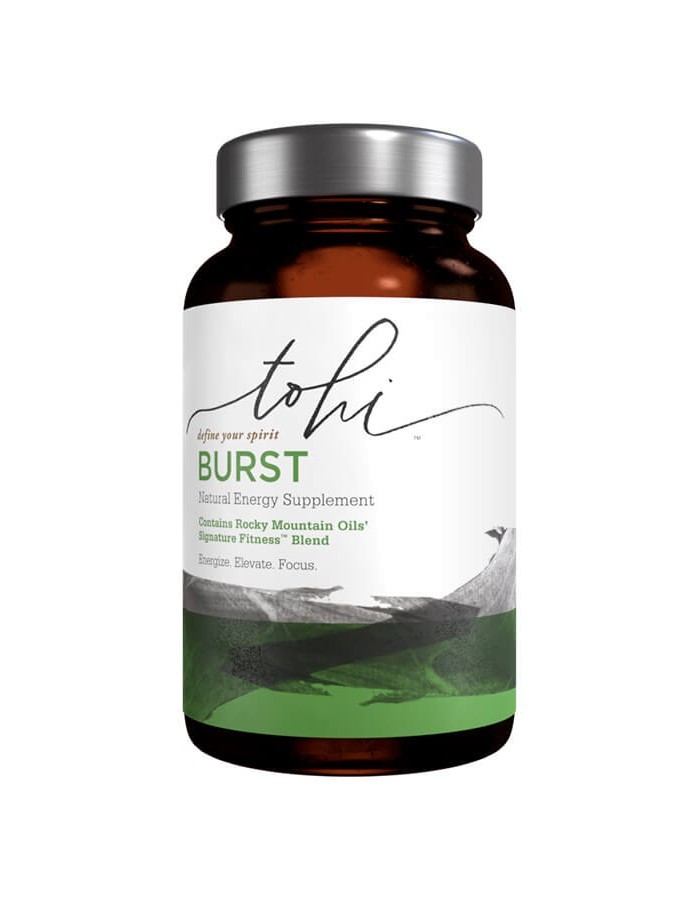 Essential Oils for focus | Best for Enhancing Physical and Mental Strenght | Rocky Mountain Oils Tohi Burst Natural Energy Supplement