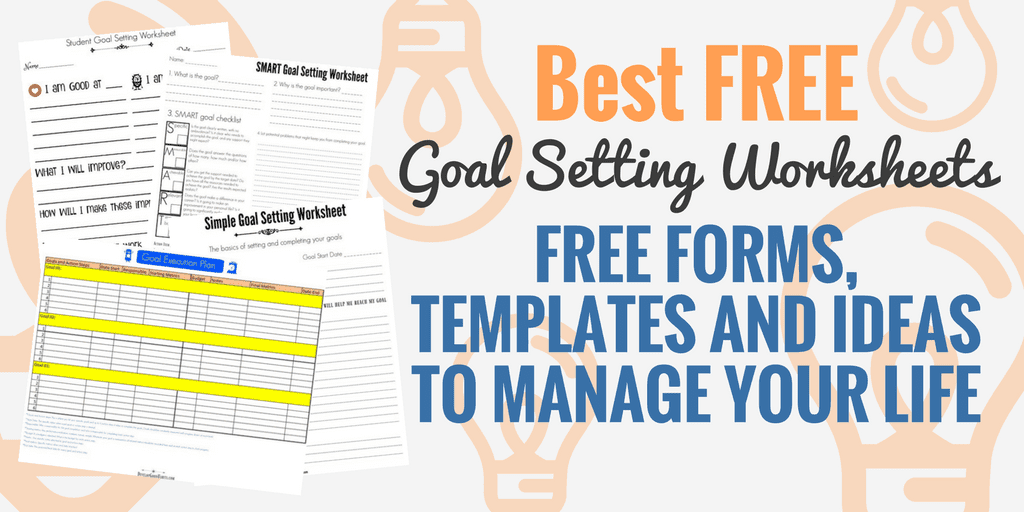 Personal Goal Setting Chart