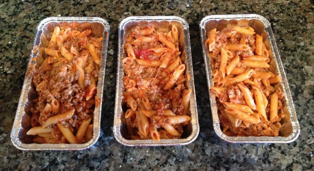 One of those easy freezer meals to make ahead is the delicious Baked Ziti.