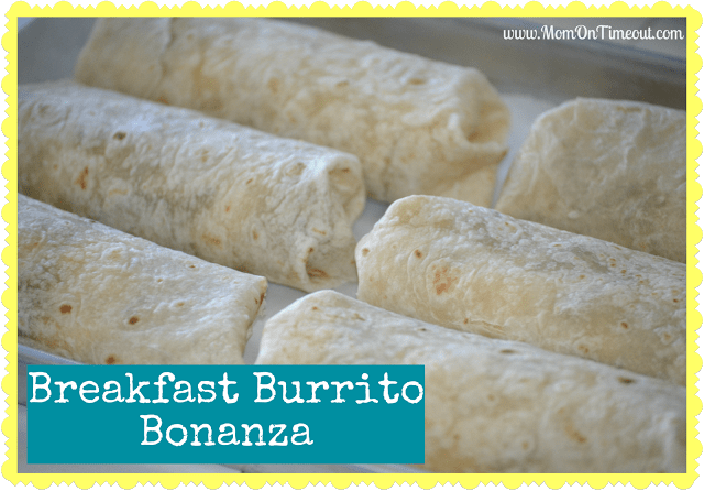 The Breakfast Burrito Bonanza is easy to make and customizable too!