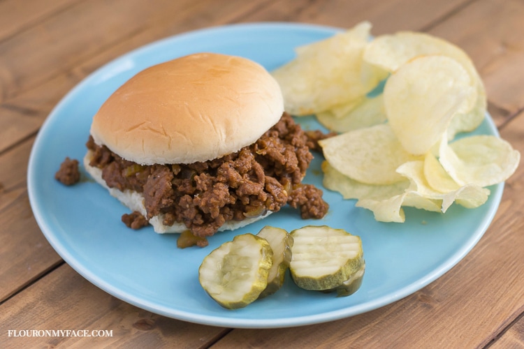 Check out this easy freezer meals to make ahead, Sloppy Joes.