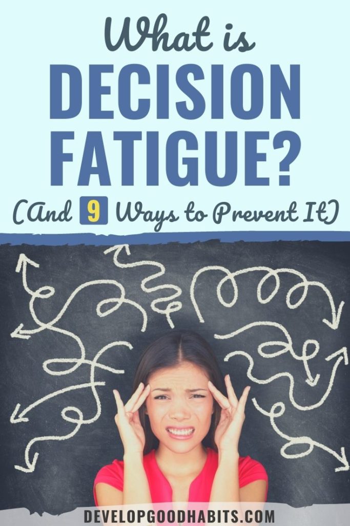 decision fatigue | decision fatigue examples | how to overcome decision fatigue