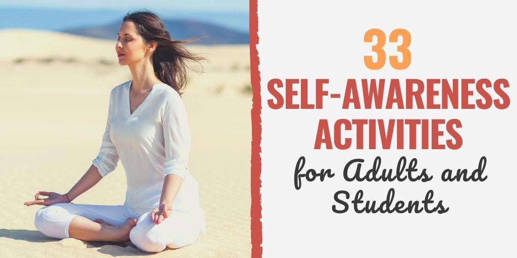 Learn 33 activities that can help increase self-awareness #infographic #psychology #mentalhealth #mindset #conciousness #spirituality #awareness #meditate #meditation