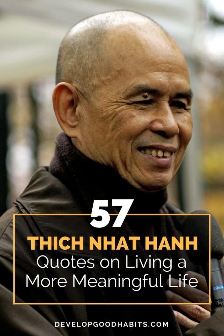57 Thich Nhat Hanh Quotes on Mindfulness (To Live a More Meaningful Life)