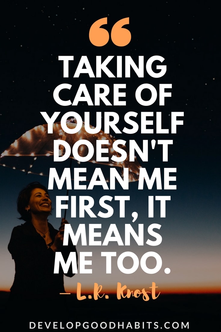 take care of yourself before others