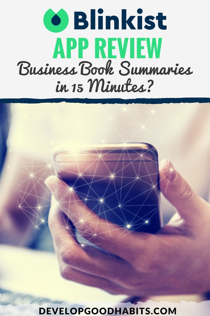 This blinkist review post explains how business book summaries help you learn faster. #learn #learning #book #books #apps #bookworm #mindset #selfimprovement #success #habits