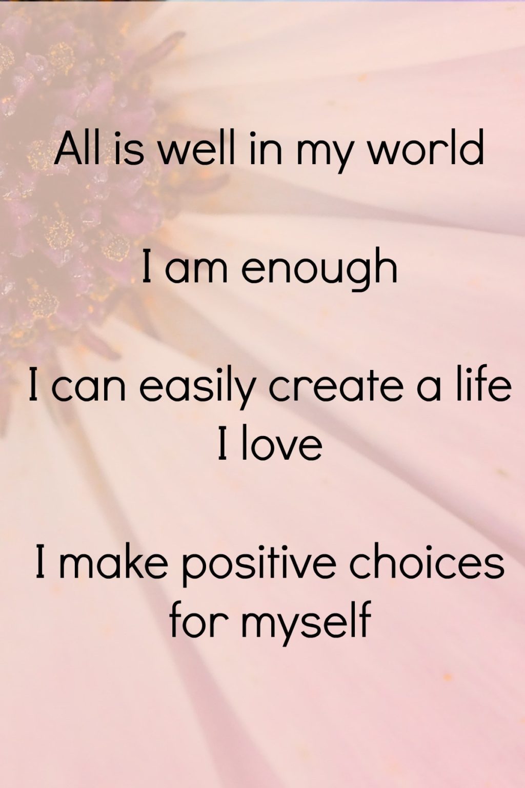 These goal setting positive affirmations will give you positive messages for the day. #affirmation #goalsetting #goals #goaldigger #success #personaldevelopment #inspiration