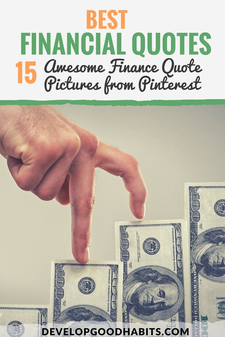 Best Financial Quotes: 15 Awesome Finance Quote Pictures from Pinterest