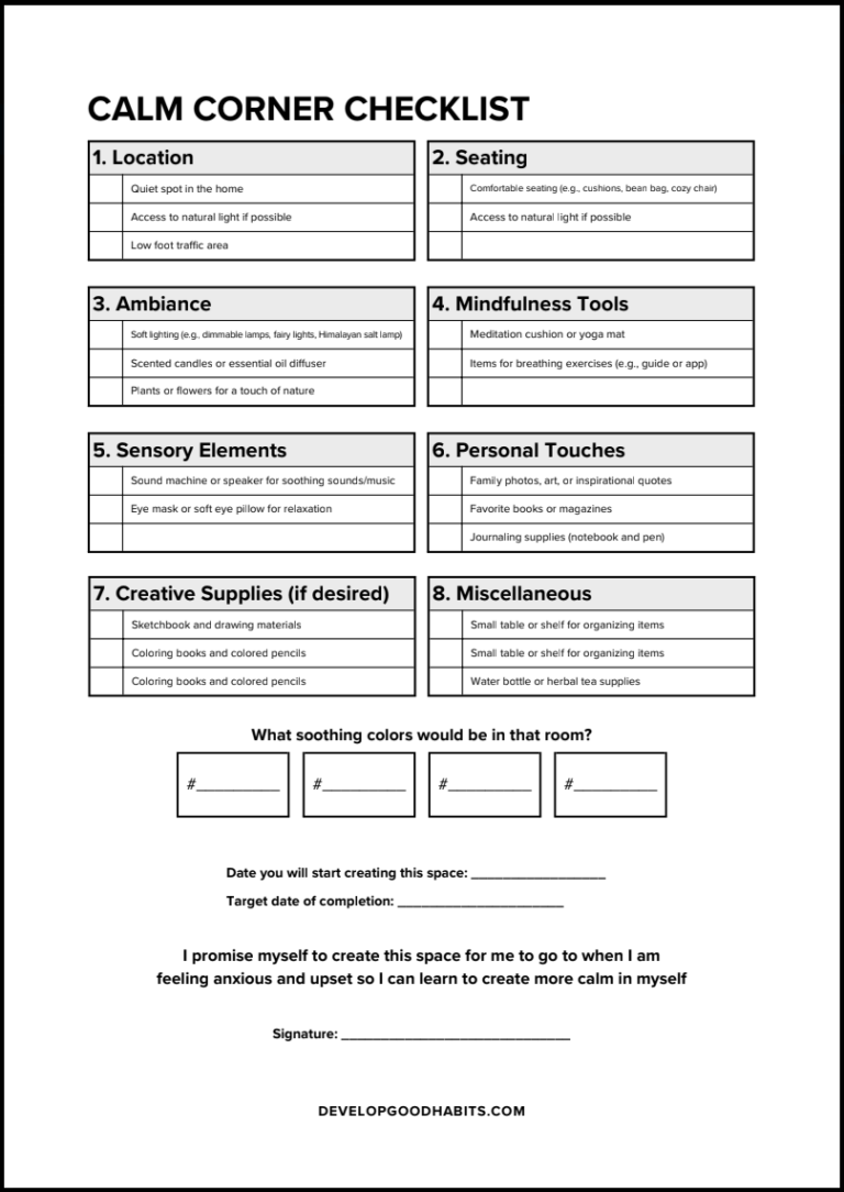 Relaxation Task List 71 Daily Mindfulness Challenge Exercises & Ideas