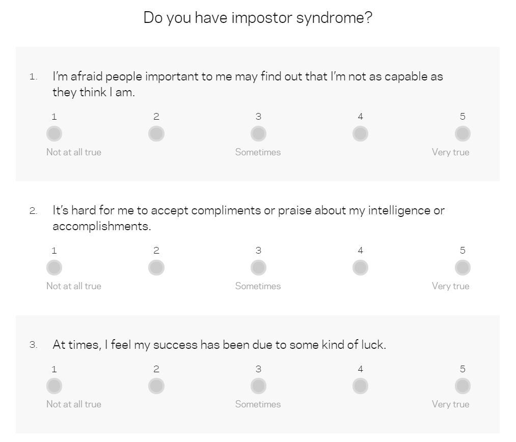 Find out if you have impostor syndrome with this imposter syndrome quiz and discover how to deal with impostor syndrome and learn how to celebrate your accomplishments.