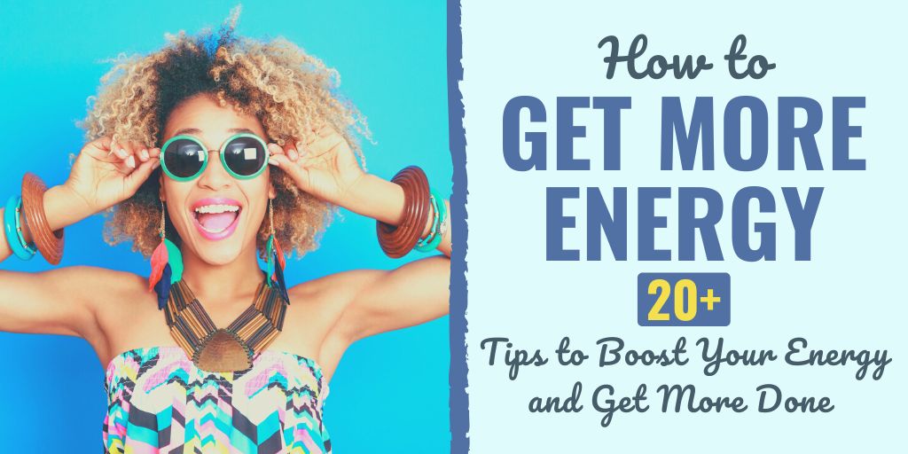 Discover how to get energy fast in the morning and 20 tips to boost your energy and increase productivity.