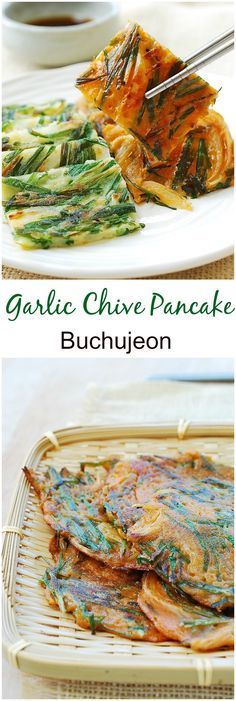 Buchujeon_Korean_Garlic_Chive_Pancake Add several quick healthy breakfast recipes to your collection from this definitive guide. Be well informed about your healthy breakfast options. #organic #healthyeating #nutrition #diets #fitness #healthymeals #natural #healthyrecipes