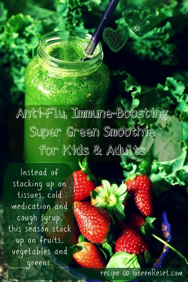 Check out great green smoothie recipes like this immune boosting drink to keep illnesses at bay. | 3 day green smoothie detox | healthiest green smoothie | green smoothie detox recipe | low sugar green smoothie recipes #wellness #keepingfit #mealprep #nobake #healthy #healthyeating #healthyrecipes #nutrition