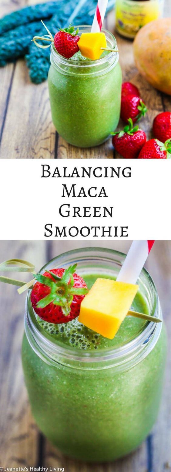 Click on this to get more info on the most awesome recipes for longevity like this balancing maca green smoothie. | detox smoothie recipes nutribullet | green smoothie recipes | sugar free smoothie recipes | green smoothies for weight loss #mealprep #healthyrecipes #healthier #keepingfit #nutrition #natural #healthyeating #healthymeals