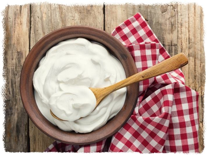 Yogurt is one of the best foods with high levels of probiotics.