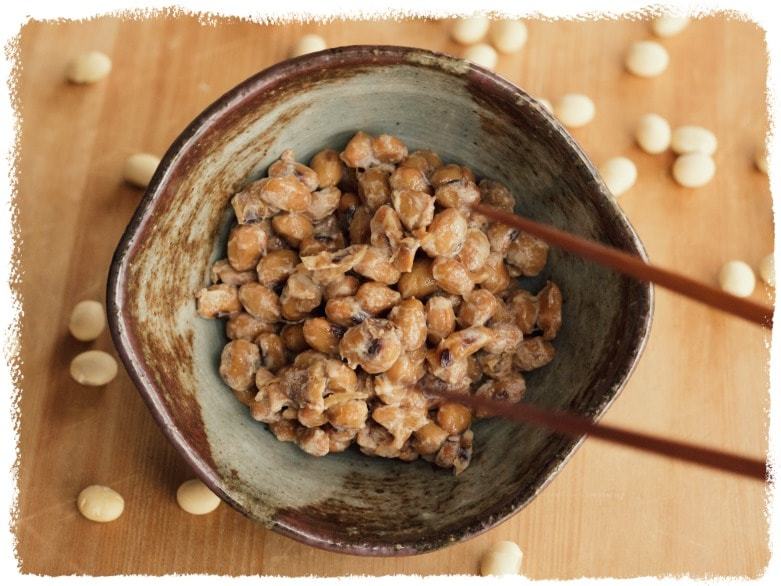 Natto is one of the best foods with high levels of probiotics.