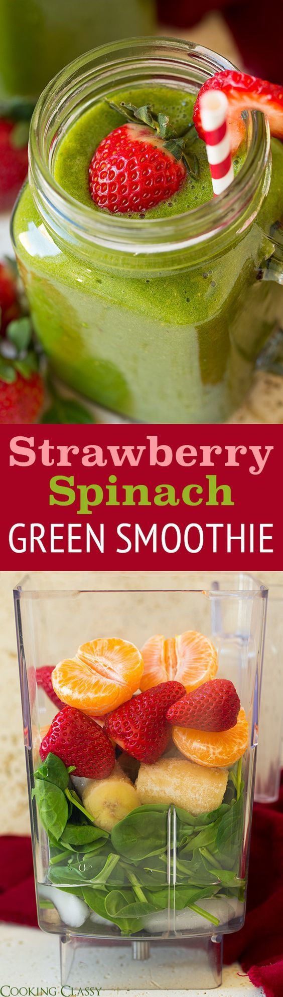 Get tips for making your favorite spinach strawberry smoothie tastier. | spinach detox smoothie | healthiest green smoothie | simple spinach smoothie | healthy fruit and vegetable smoothie recipes for weight loss #healthyeating #healthyrecipes #mealprep #nutrition #wellness #keepingfit #healthylife #healthymeals #nobake #natural