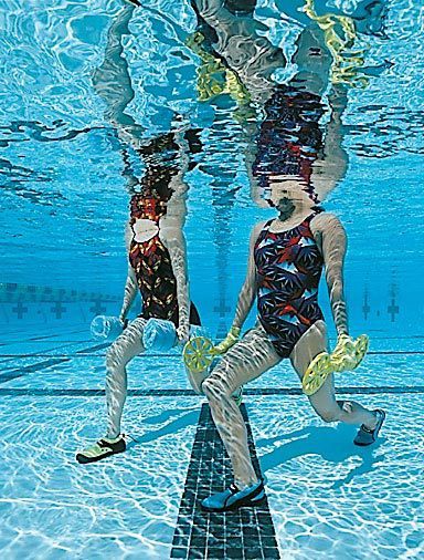 Fast fat burning water workout