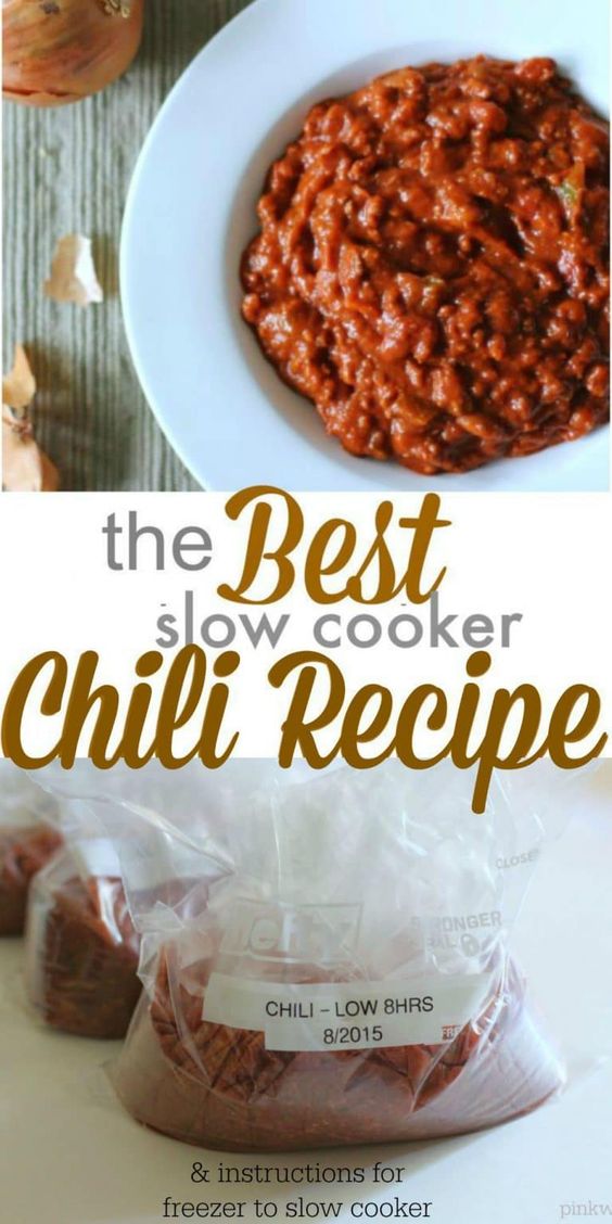 chili Check out this informative post on the best meals that freeze well and reheat well, like this tasty chili. Visit for more info on how to make make ahead meals for two. #nutrition #nobake #healthyliving #healthymeals #healthyeating #mealprep #healthylifestyle