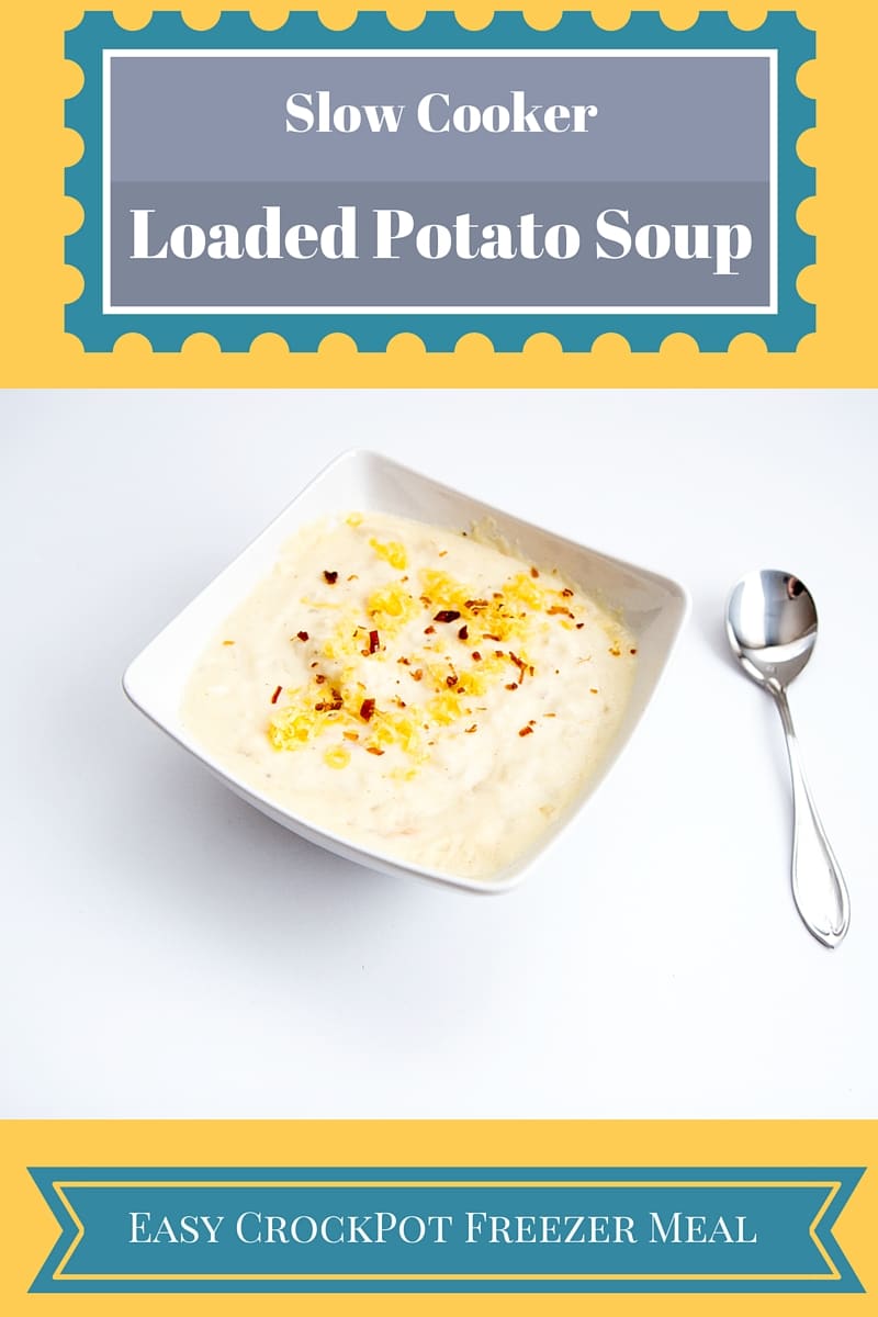 Learn how to prepare this delicious loaded potato soup and other crockpot freezer meals through this tasty post. Discover awesome recipes for meals that freeze well and reheat well. #healthyrecipes #mealprep #healthyhabits #nutrition #healthylifestyle #nobake #healthy #healthyeating