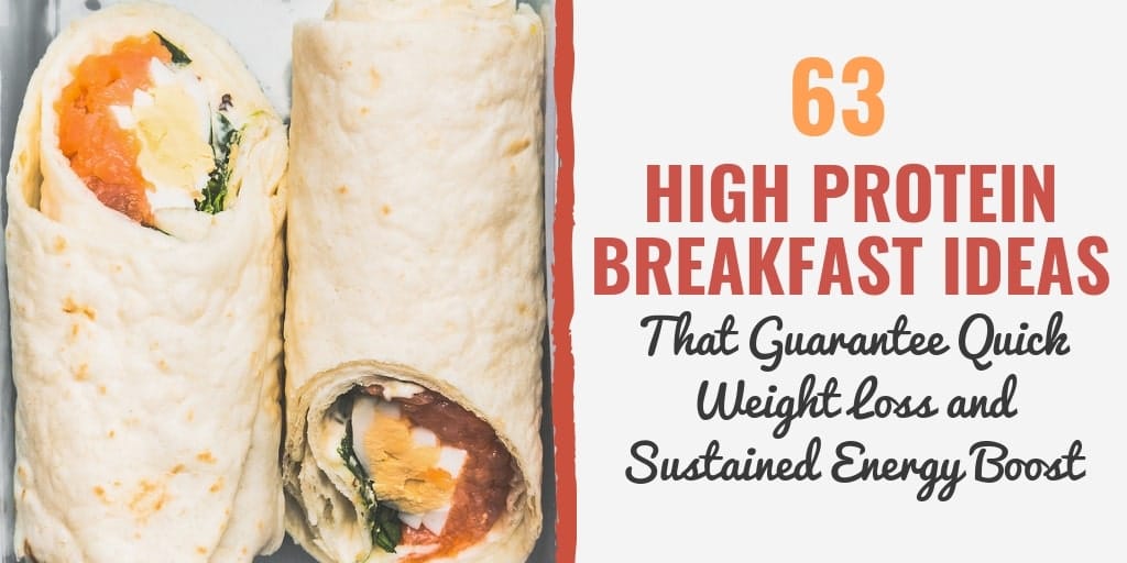 Choose your favorite from among the high protein breakfast ideas featured in this awesome roundup post.