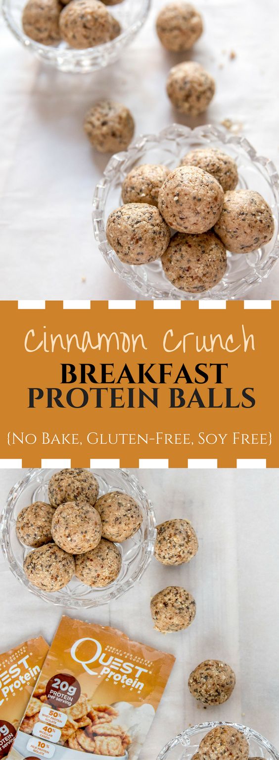cinnamon_crunch_breakfast_protein_balls Create excitement in your mornings with awesome high protein breakfast ideas courtesy of this definitive post. Discover a new favorite recipe for a high protein low carb breakfast. #healthyrecipes #highprotein #mealprep #weightloss #diets #wellness #keepingfit #healthylifestyle #healthier