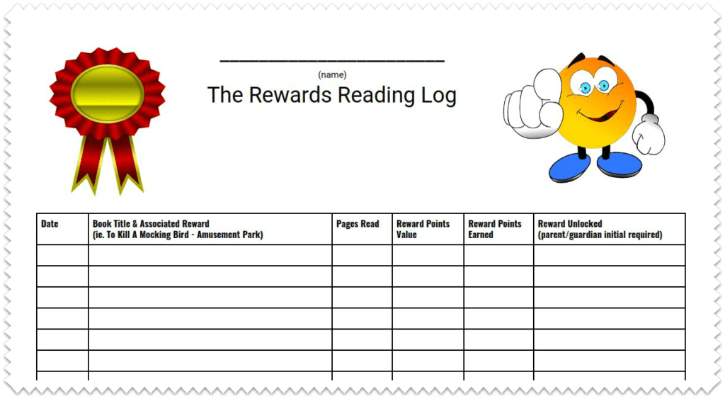 Check out these free reading log templates and PDFs including reading log template middle school.