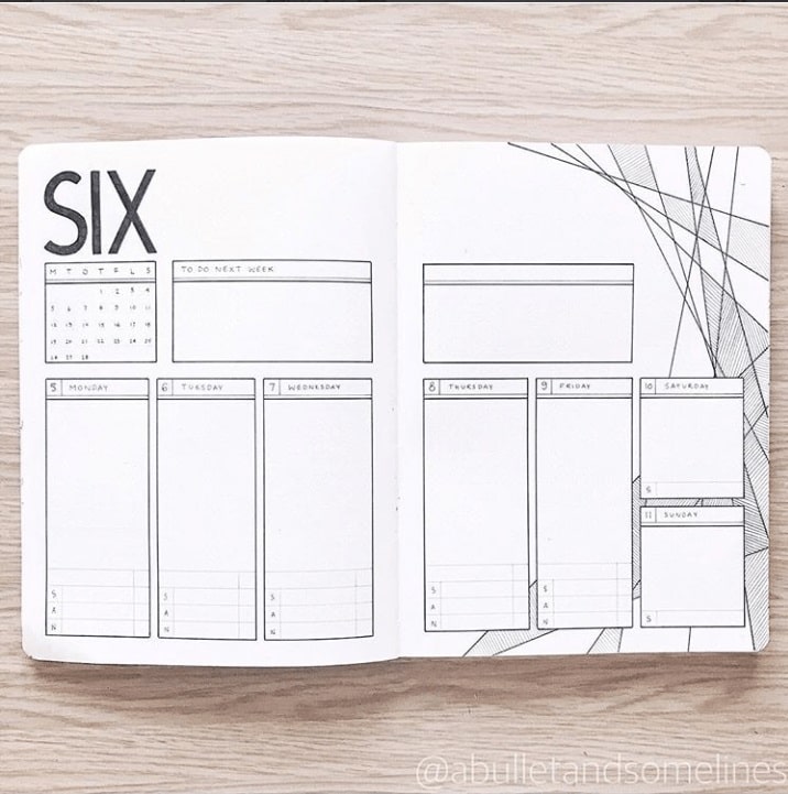 Check out ideas for minimalist bullet journal layouts in this awesome article. | Discover creative bullet journal layout ideas. #morningroutine #productivitytips #planners #lifestyle #tips #success #productivity