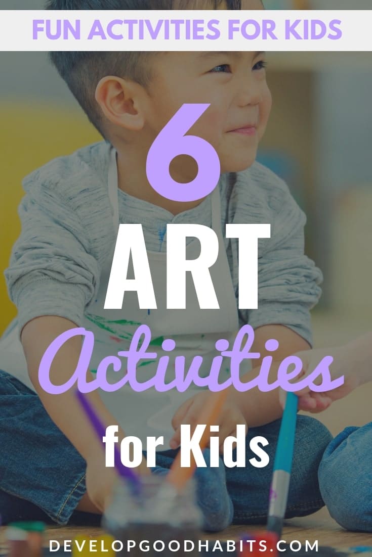 Check out these Art Activities for Kids. #education #learning #funactivities #kidscrafts #activities #kidsactivities #familygoals #childhood #gamesforkids