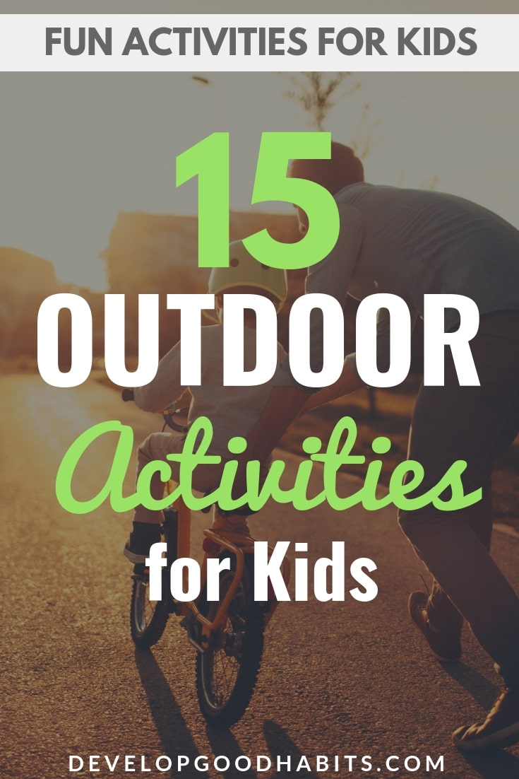 Check out these Outdoor Activities for Kids. #education #learning #funactivities #kidscrafts #activities #children #kids #kidsactivities #familygoals #childhood #gamesforkids