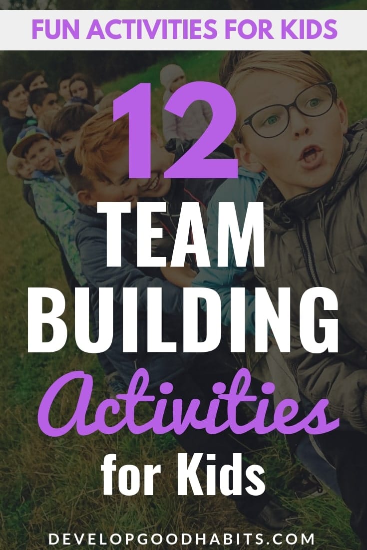 Check out these Team Building Activities for Kids. #education #learning #funactivities #kidscrafts #activities #kids #kidsactivities #familygoals #childhood #gamesforkids
