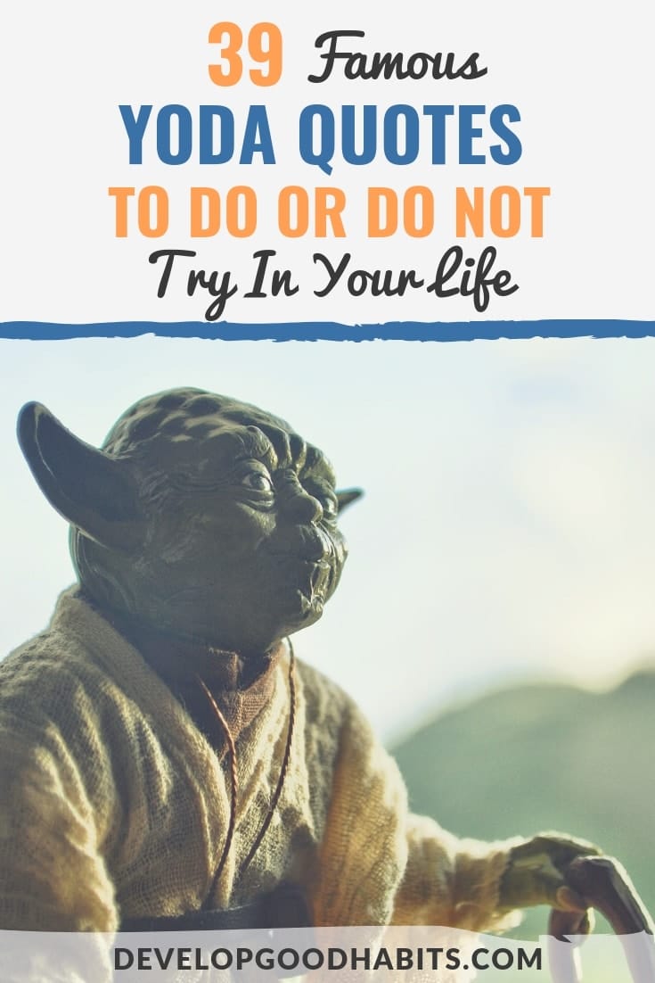 Enjoy these inspiring quotes from Yoda, Yoda quotes about choice and learning, and Yoda quotes about fear and the dark side. | yoda quotes do or do not | star wars quotes | yoda quotes funny | yoda quote about future | yoda energy quote | yoda quotes empire strikes back | yoda quotes the last jedi #quoteoftheday #affirmation #quotestoliveby #inspirational #mantra #inspiration #quotesoftheday