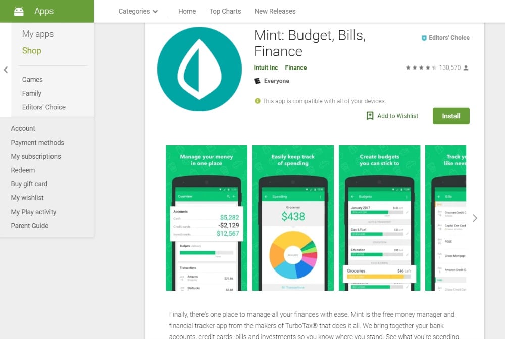 best money saving apps | mint app review | best app for saving money goal | best budgeting app
