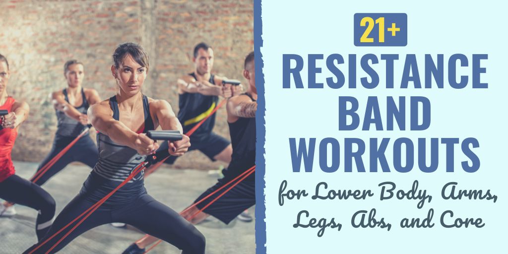 resistance band workout | resistance band workout plan | resistance bands exercises for beginners