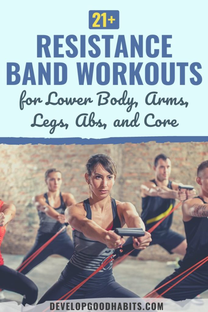 resistance band workout | resistance band workout plan | resistance bands exercises for beginners