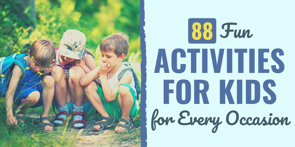 activities for kids | fun activities for kids | kids activities