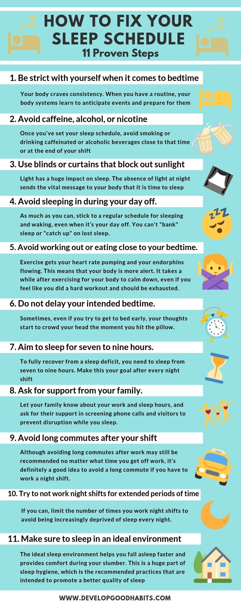 How to Fix Your Sleep Schedule — 11 Proven Steps