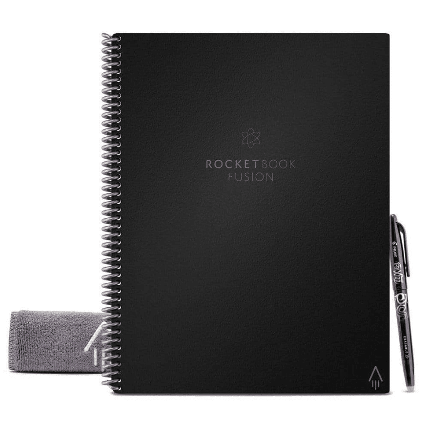 Best Smart Reusable Notebooks | Best Smart Notebook for Scheduling Your Life | Rocketbook Fusion Smart Reusable Notebook