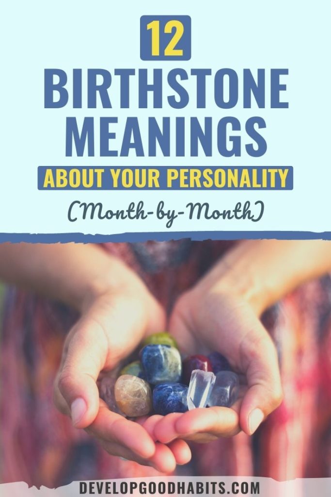 what your birthstones says about your personality | birthstones meanings | december birthstone