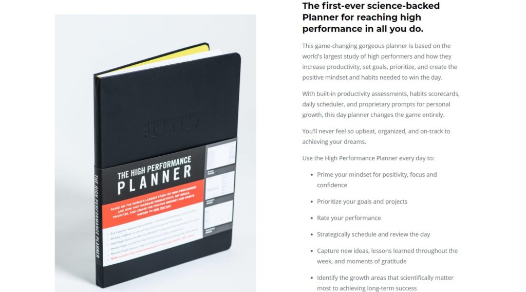 brendon burchard high performance planner | high performance planner | high performance planner green