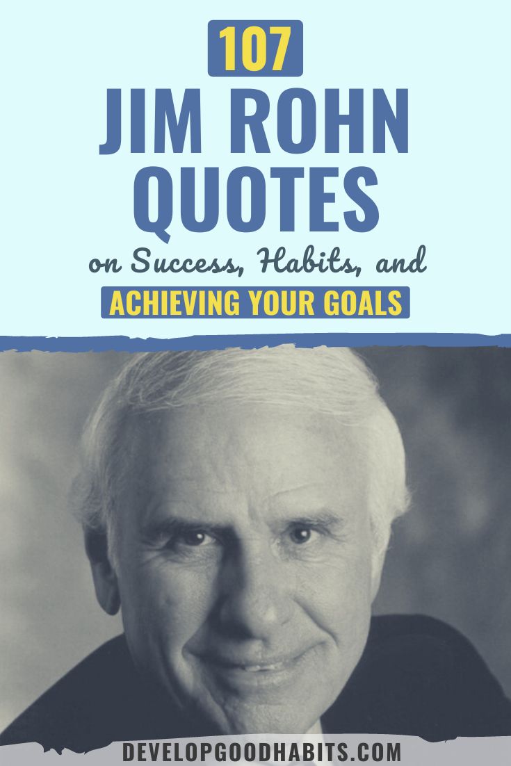 107 Jim Rohn Quotes on Success, Habits, and Achieving Your Goals