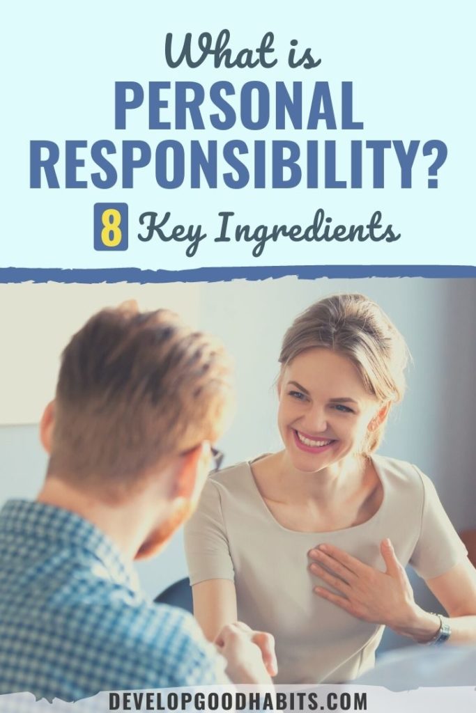 personal resposibility | what is personal responsibility | types of personal responsibility
